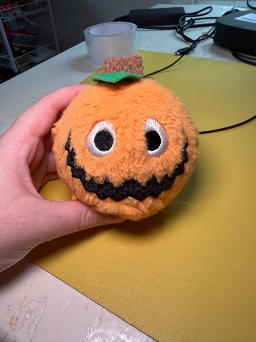 Scentsy Orange Plush Pumpkin Scent Buddy